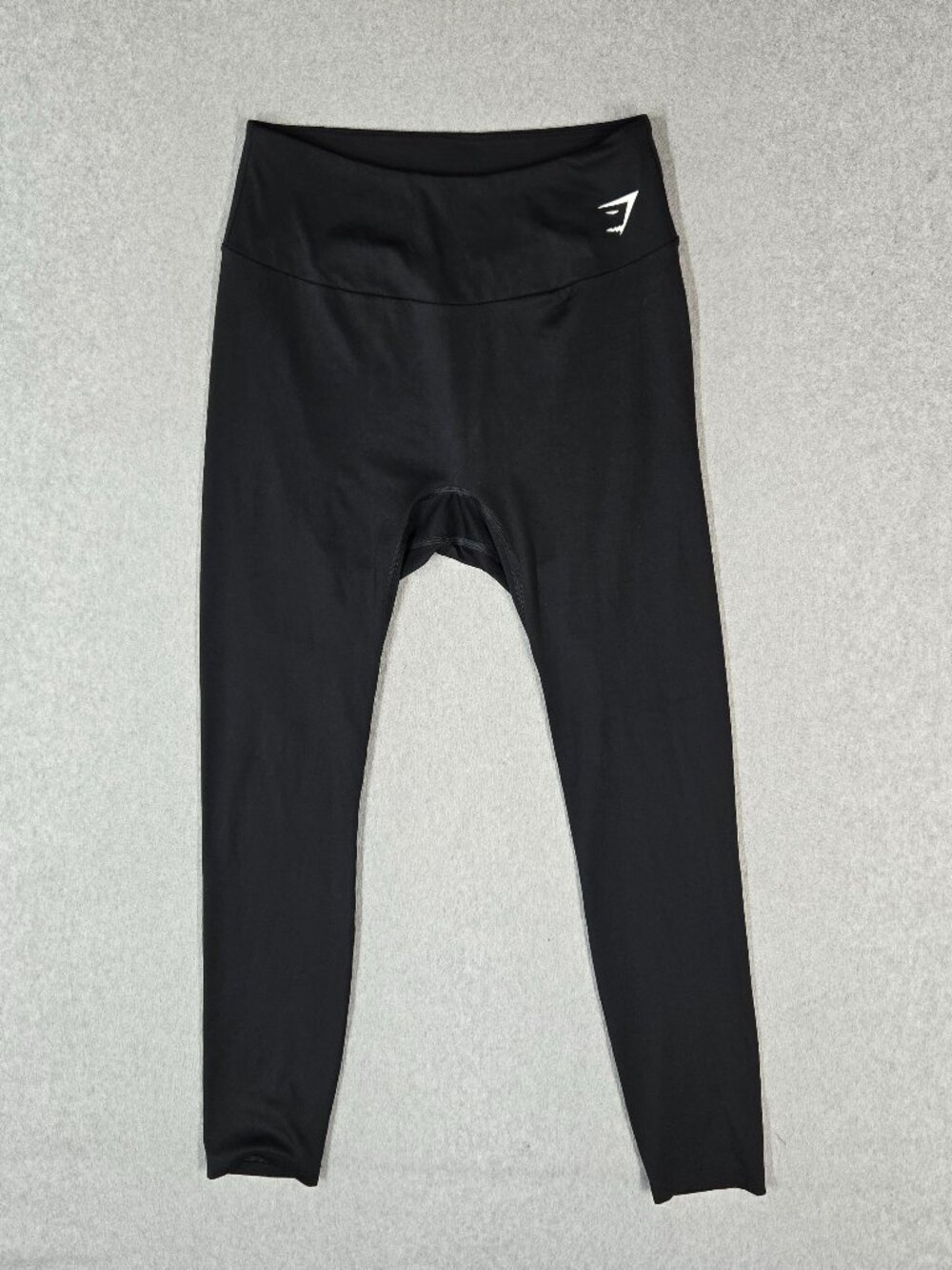 Gymshark Women Activewear Pants XL Black Training Leggings High Rise 27" Inseam